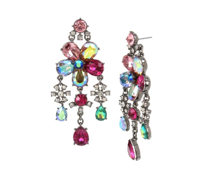 Betseyjohnson Fairytale Dreams Chandelier Earrings Multi