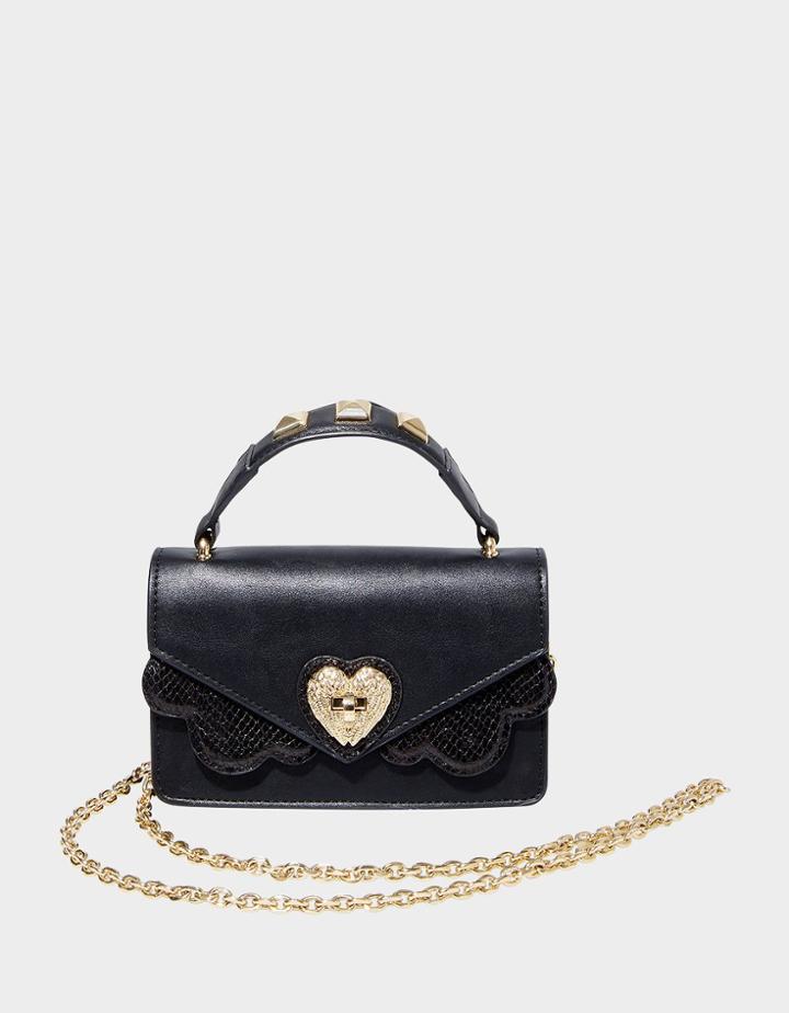 Betseyjohnson In The Clouds Mini Crossbody Black