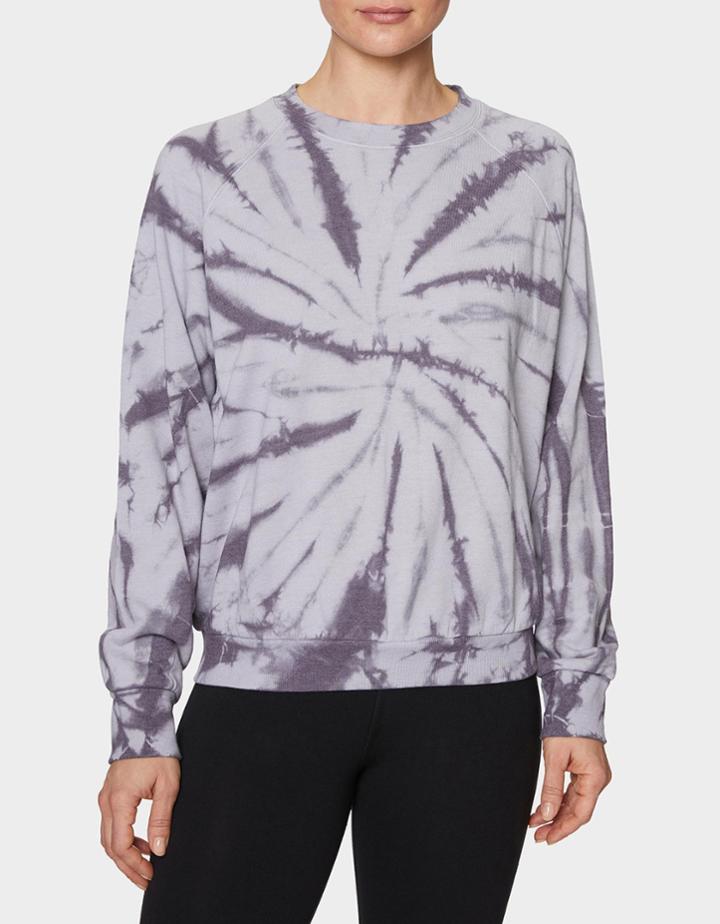 Betseyjohnson Groovy Tie Dye Sweatshirt Grey