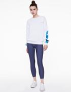 Betseyjohnson Geoscape Oversized Sweatshirt White