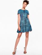 Betseyjohnson Out In The Wild Dress Blue Multi