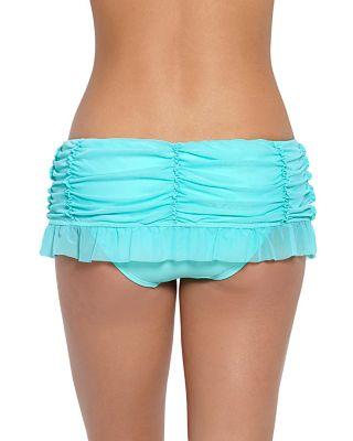 Steve Madden Ballerina Mesh Skirtini Bottom Mint
