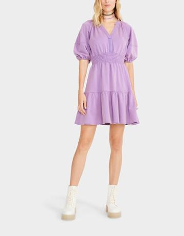 Betseyjohnson Seven Days Mini Dress Violet