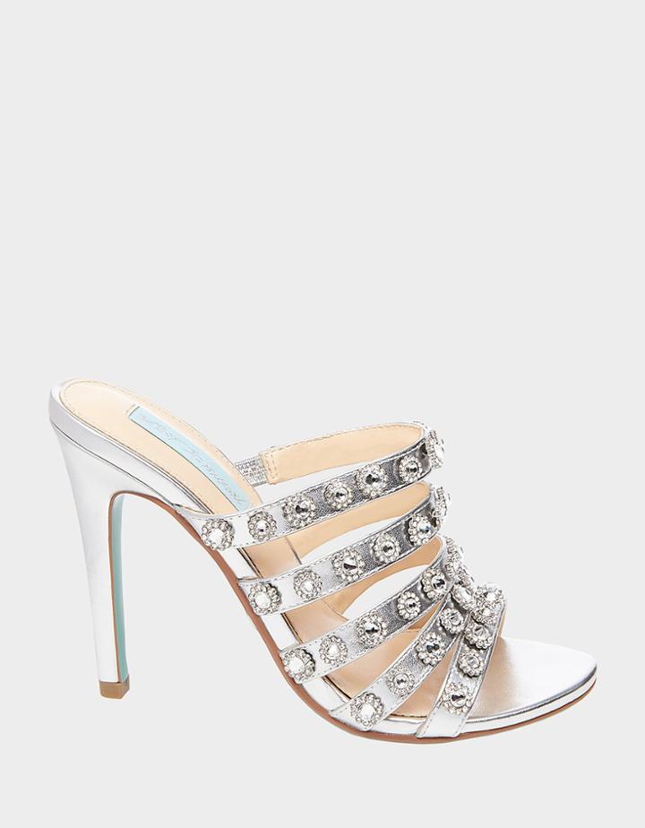 Betseyjohnson Sb-jovi Silver Metallic