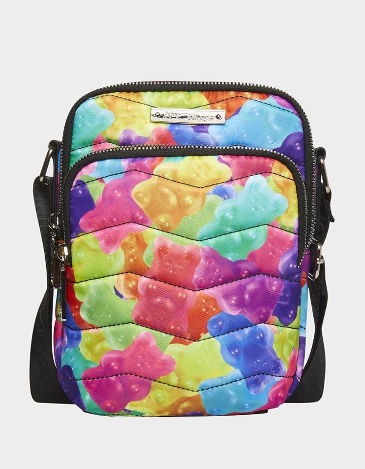 Betseyjohnson Yummy Gummy Nylon Crossbody Multi