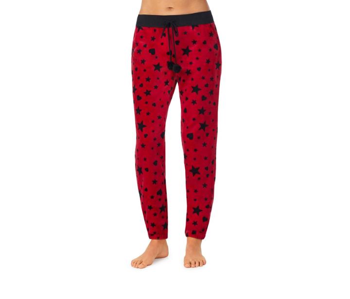 Betseyjohnson Cozy Time Plush Pant Red