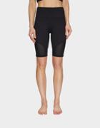 Betseyjohnson Mesh Overlay 9 Inch Short Black