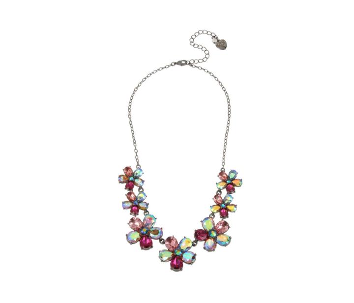 Betseyjohnson Fairytale Dreams Flower Necklace Multi