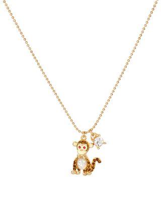 Steve Madden Betseys Minis Monkey Pendant Brown