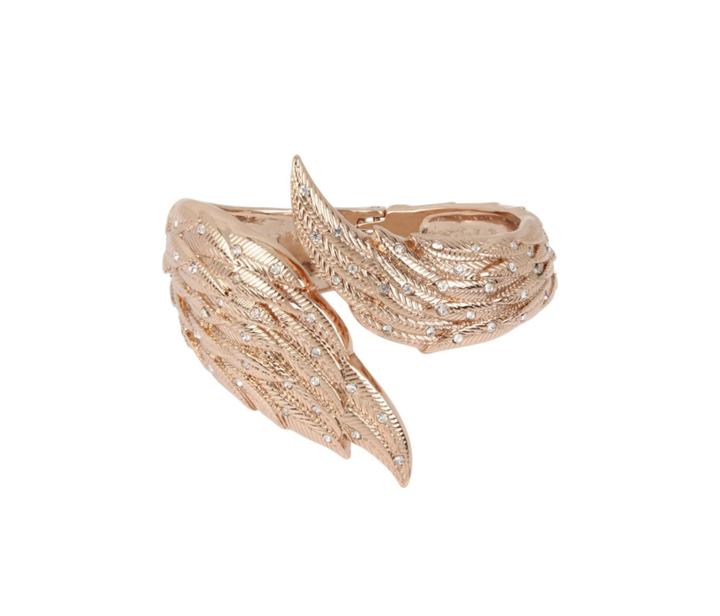 Betseyjohnson Little Angels Wing Bangle Crystal
