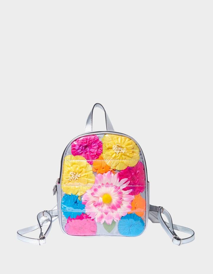 Betseyjohnson Not Your Garden Variety Small Backpack Multi