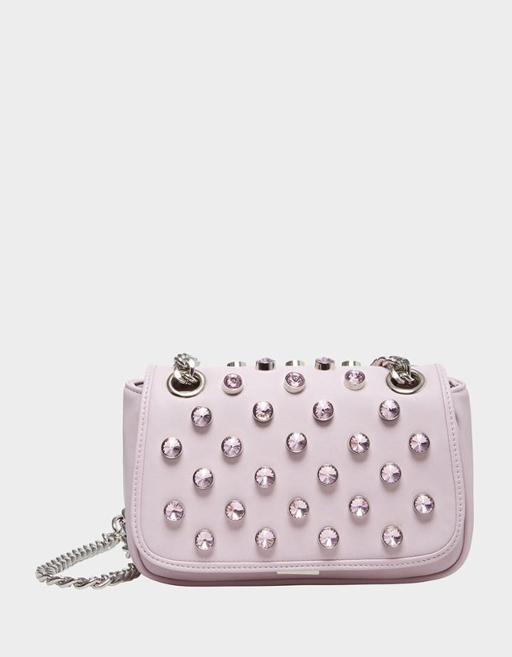 Betseyjohnson Luxe List Shoulder Bag Blush