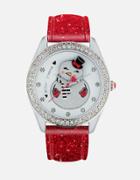 Betseyjohnson Keep It Chill Snowgal Watch Red
