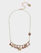 Betseyjohnson Spring In The Air Shaky Necklace Purple