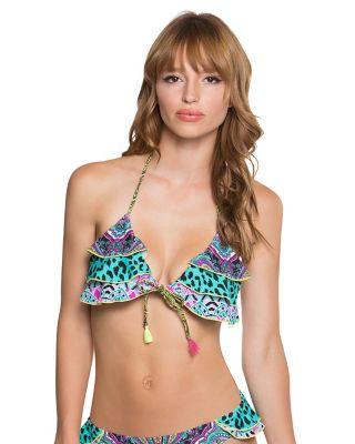 Steve Madden Arabian Nights Bralette Top Multi