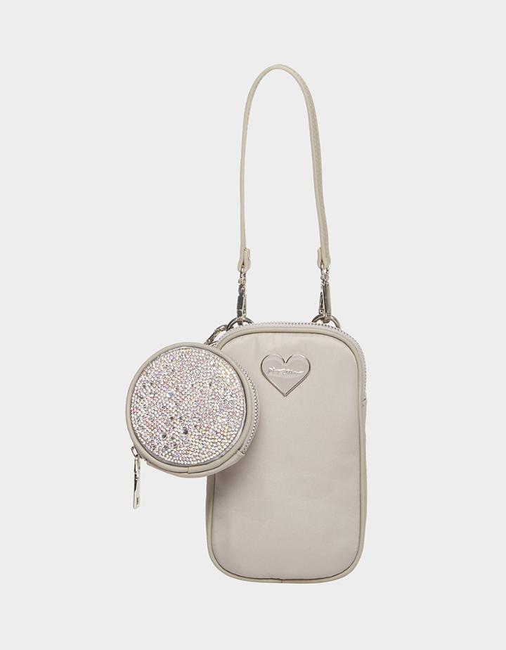Betseyjohnson Upping The Game Crossbody Silver