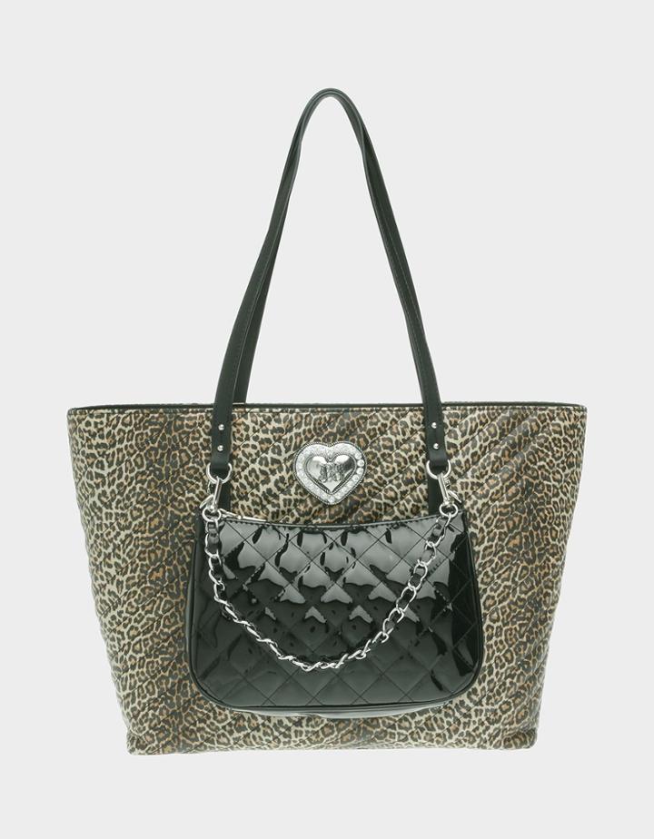 Betseyjohnson All The Things Multi Use Bag Leopard
