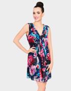 Betseyjohnson Pretty Pintucked Dress Multi