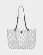 Betseyjohnson Cold Blooded Tote White Black