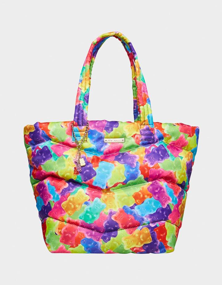 Betseyjohnson Yummy Gummy Nylon Tote Multi