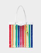 Betseyjohnson Spotted In Stripes Large Tote Multi