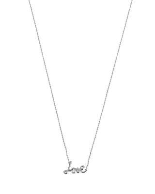 Steve Madden Betsey Blue Love Pendant Crystal