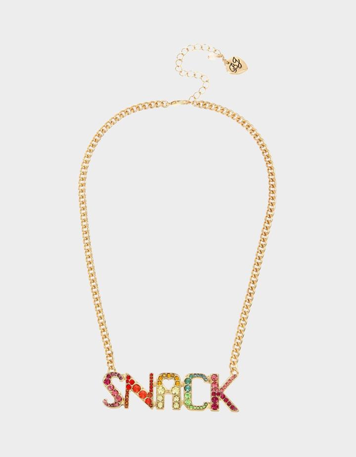 Betseyjohnson Snack Attack Pendant Multi