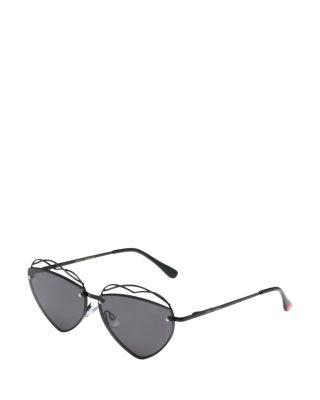 Steve Madden You Stole My Heart Sunglasses Black