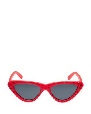 Steve Madden Meow About It Sunglasses Red