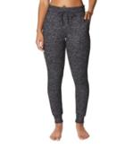 Steve Madden Sweater Terry Rib Trim Sweatpant Charcoal