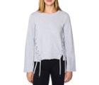 Betseyjohnson Lace Up Pullover Sweatshirt Grey