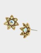 Betseyjohnson Buzz And Bloom Flower Studs Yellow
