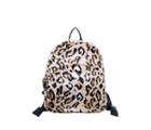 Betseyjohnson Faux Fuh Backpack Leopard