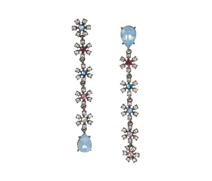 Betseyjohnson Fairytale Dreams Linear Earrings Multi