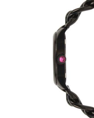 Steve Madden Confetti Gunmetal Link Watch Gunmetal