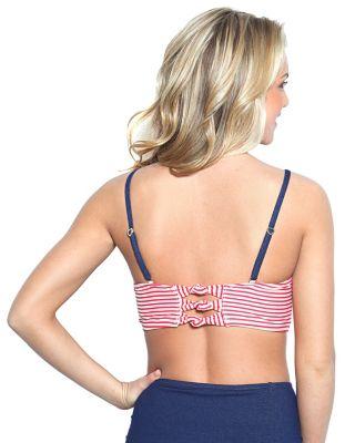 Steve Madden Carousel Bump Me Up Bra Top Red