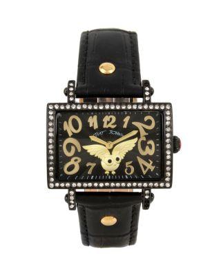 Steve Madden Owl In Flight Black Watch Black