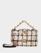 Betseyjohnson Top Drawer Boucle Bag White