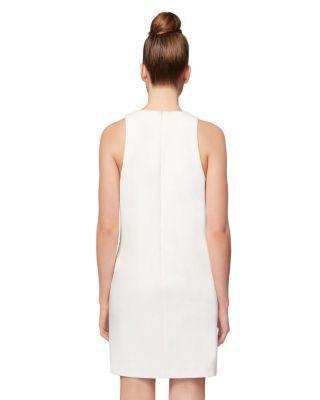 Steve Madden Floral Quilting Dress White