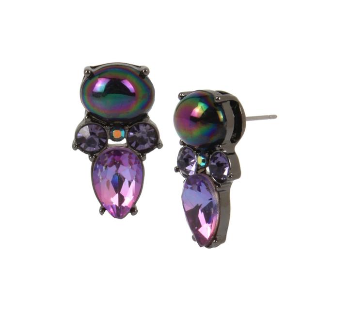 Betseyjohnson Shake It Off Stud Earrings Multi