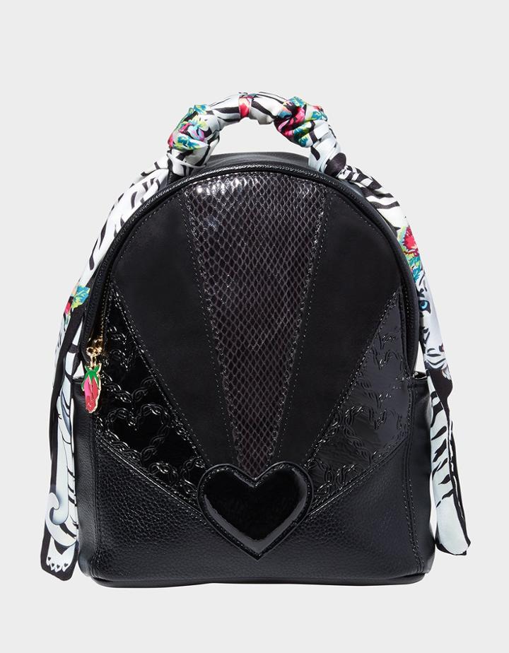 Betseyjohnson Party Animal Mini Backpack Black