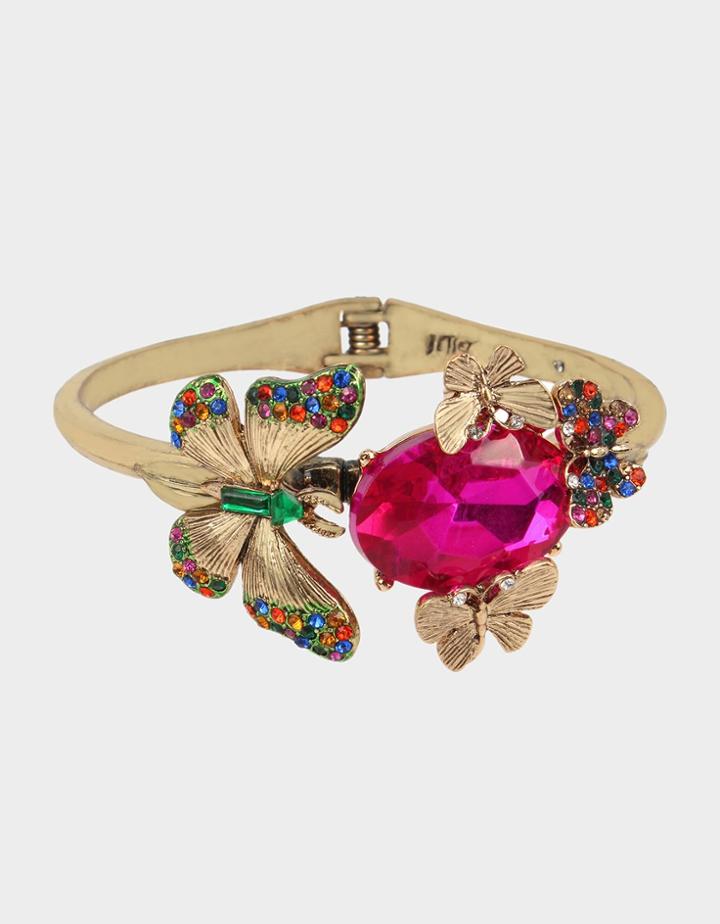 Betseyjohnson Betseys Daydream Hinge Bangle Multi
