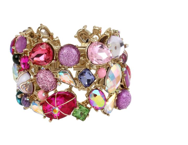 Betseyjohnson Betseys Funfetti Statement Bracelet Multi