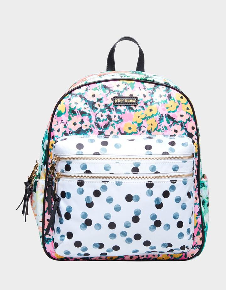 Betseyjohnson Mixing It Up Backpack Floral
