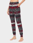 Betseyjohnson Betseys Holiday Party Jogger Black Multi