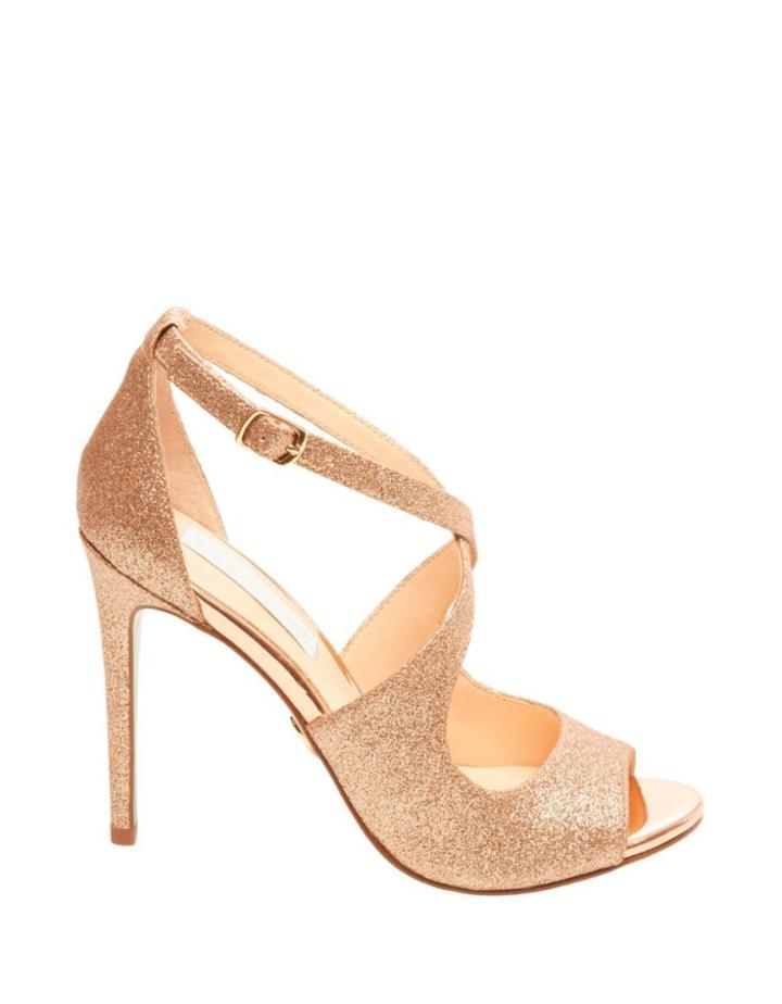 Betseyjohnson Sb-tacie Gold Glitter