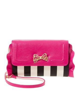 Steve Madden Flouncin Around Wallet On A String Fuchsia