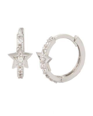 Steve Madden Blue Starlet Starstruck Earrings Crystal