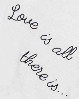 Steve Madden Love Is All There Is Sweatshirt Black