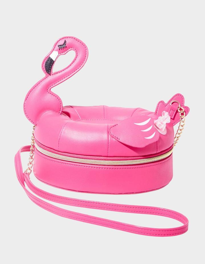 Betseyjohnson Flock Star Crossbody Pink